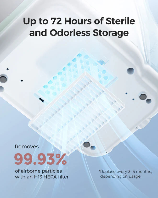 Momcozy KleanPal Pro Baby Bottle Washer, Sterilizer & Dryer