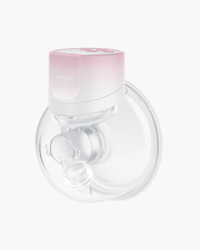 Momcozy S12 Pro Wearable Hands | Free Breast Pump | High Efficiency (Pink)