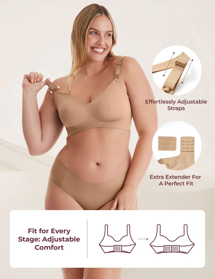 Momcozy YN21 Seamless Comfort Maternity Bra