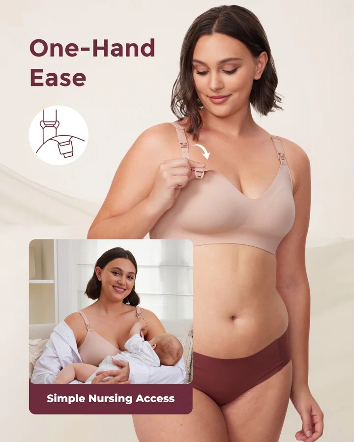Momcozy YN21 Seamless Comfort Maternity Bra