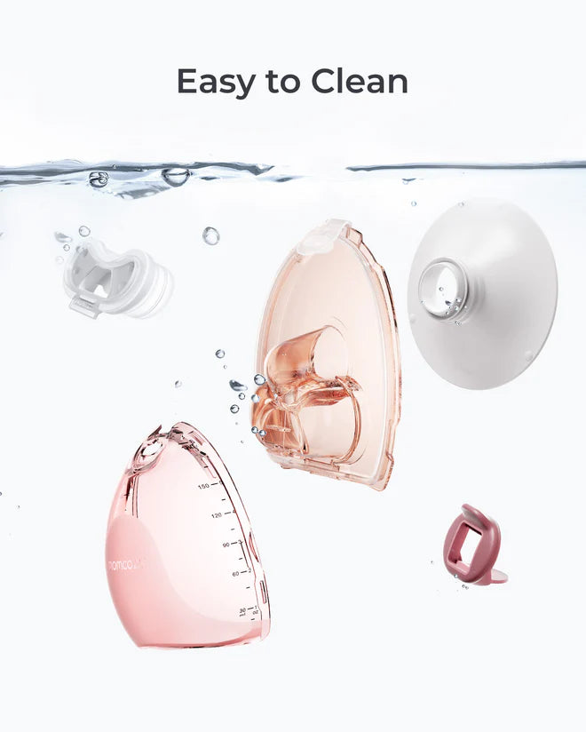 Momcozy Air 1 Ultra-Slim Hands | Free Wearable Pump with Wireless Charging Case