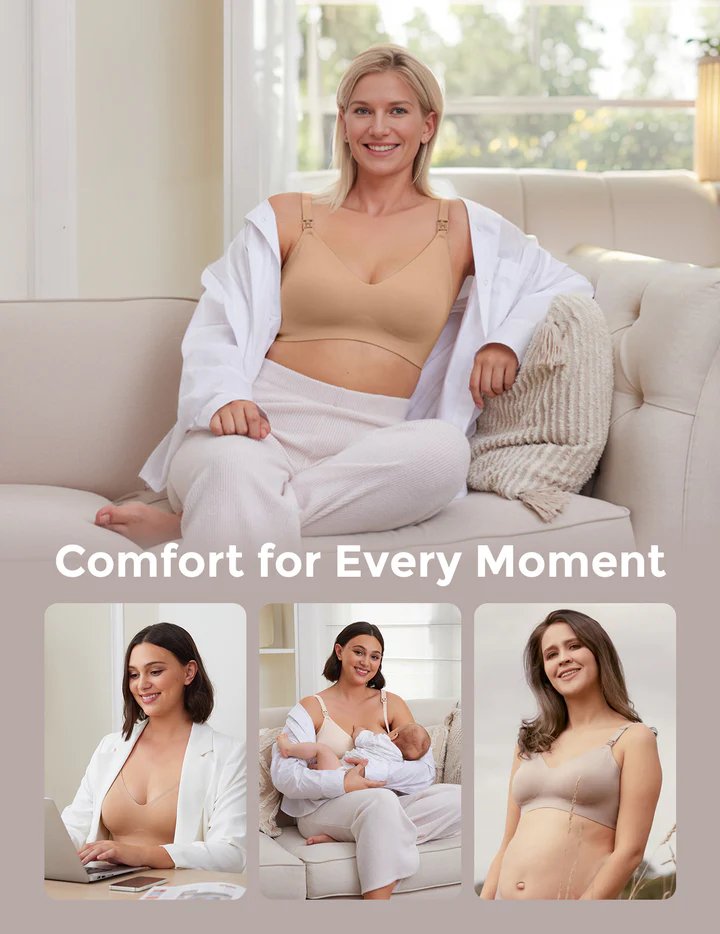 Momcozy YN21 Seamless Comfort Maternity Bra