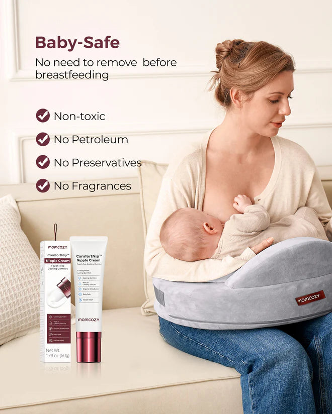 Momcozy ComfortNip™ Cooling Nipple Cream (Lanolin-Free, 50g)