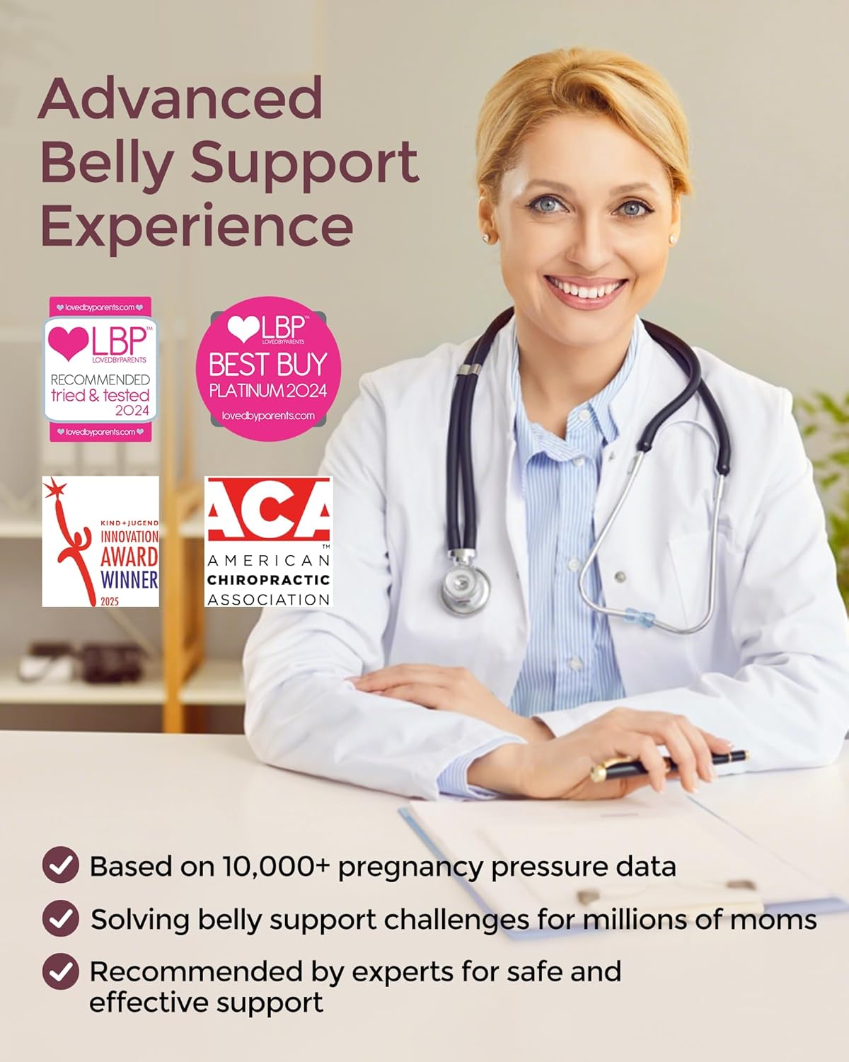 Momcozy Ergonest Maternity Belly Band (3D Support)