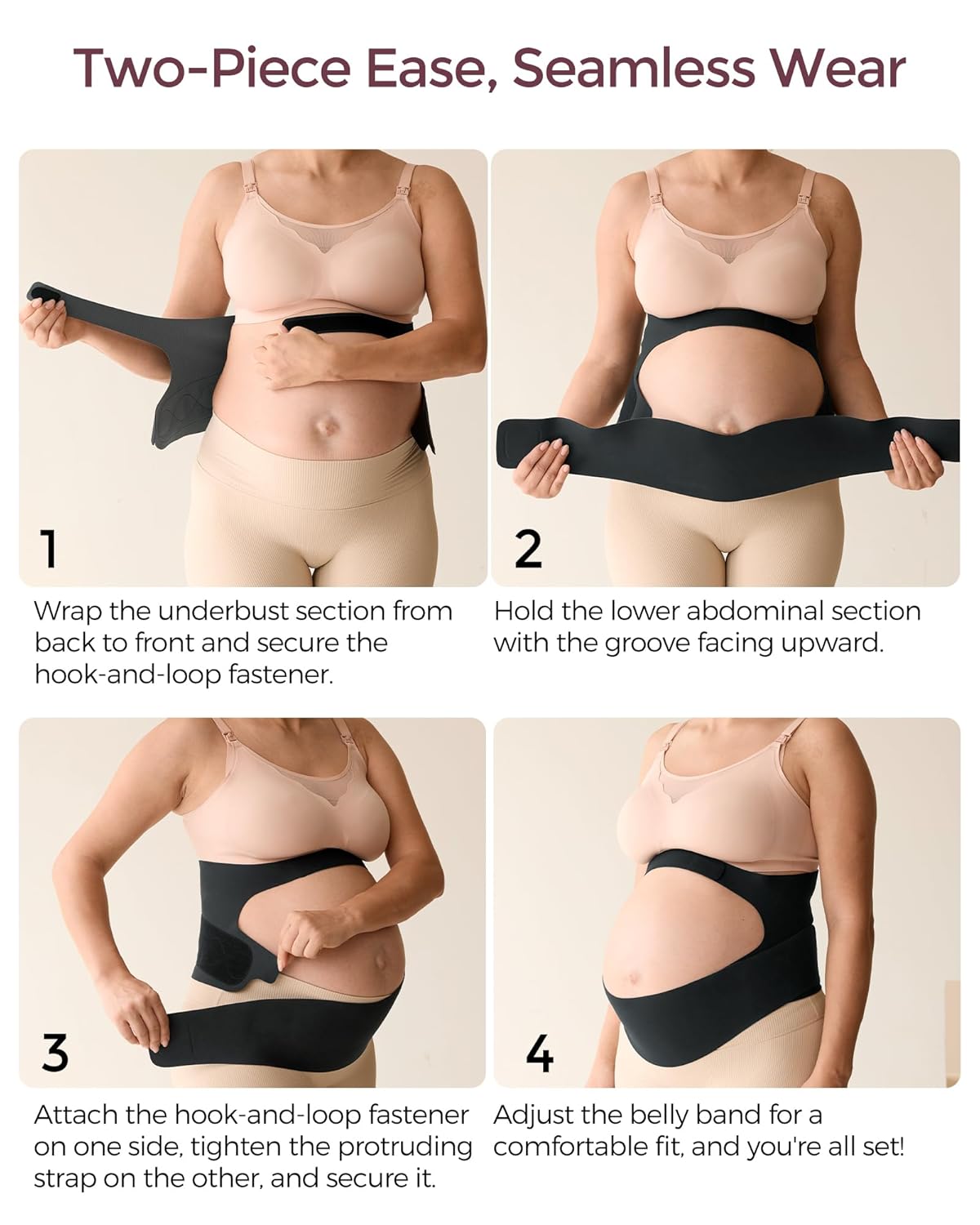 Momcozy Ergonest Maternity Belly Band (3D Support)