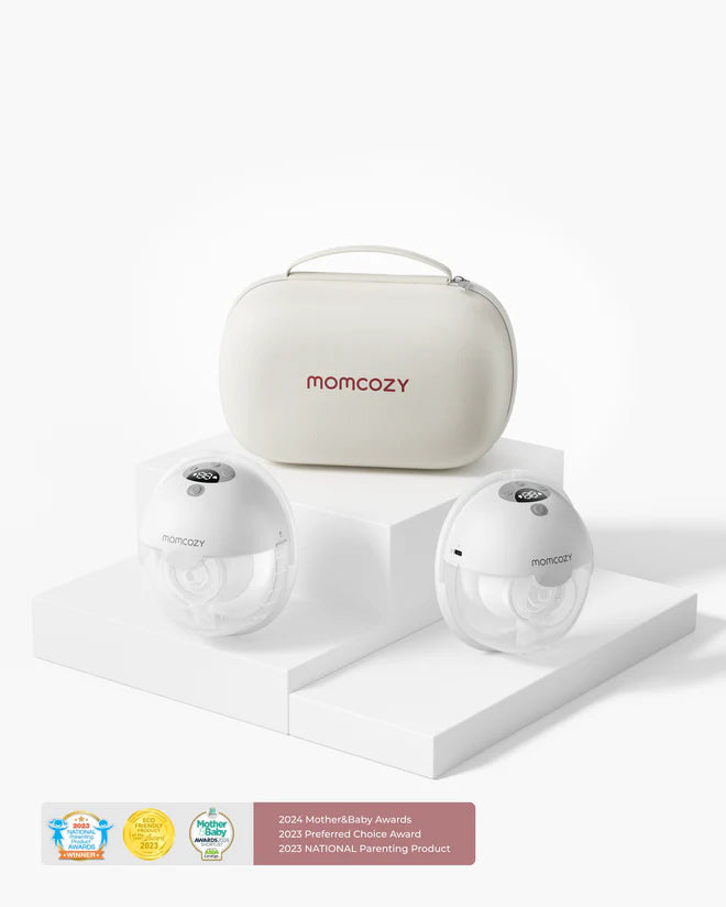 Momcozy M5 All-in-one Wearable Breast Pump | Painlessly Pump