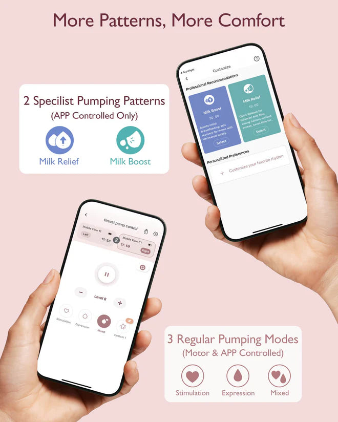 Momcozy M9 Mobile Flow™ Hands | Free Wearable Breast Pump