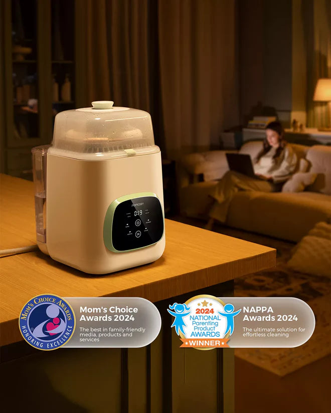 Momcozy KleanPal Pro Baby Bottle Washer, Sterilizer & Dryer