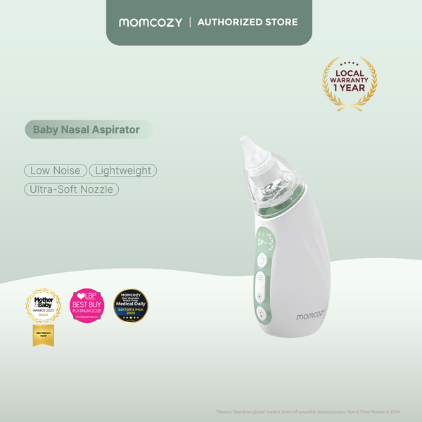 Momcozy Baby Nasal Aspirator - Long Battery Life