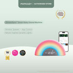 Momcozy DreamSync™ Smart Baby Sound Machine - Rainbow Light & App Control