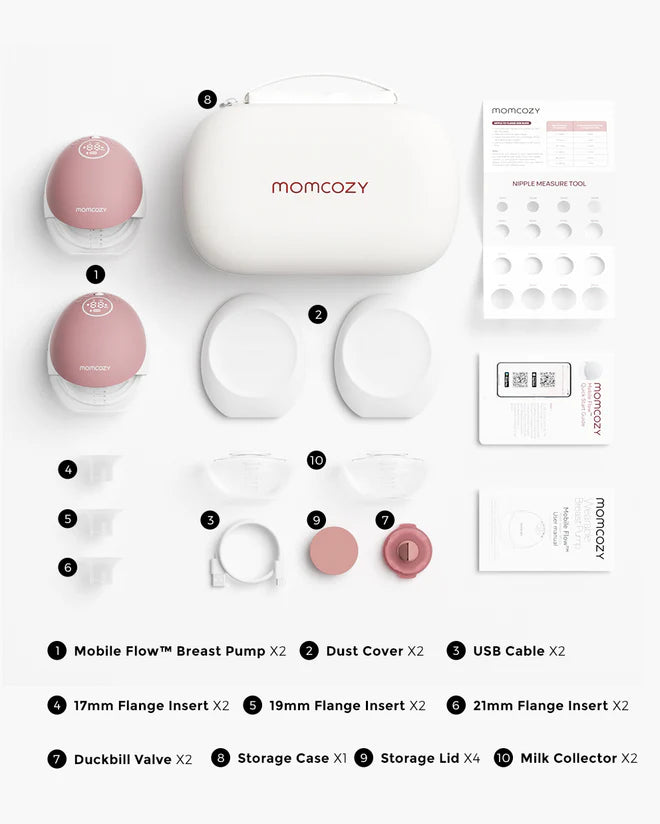 Momcozy M9 Mobile Flow™ Hands | Free Wearable Breast Pump