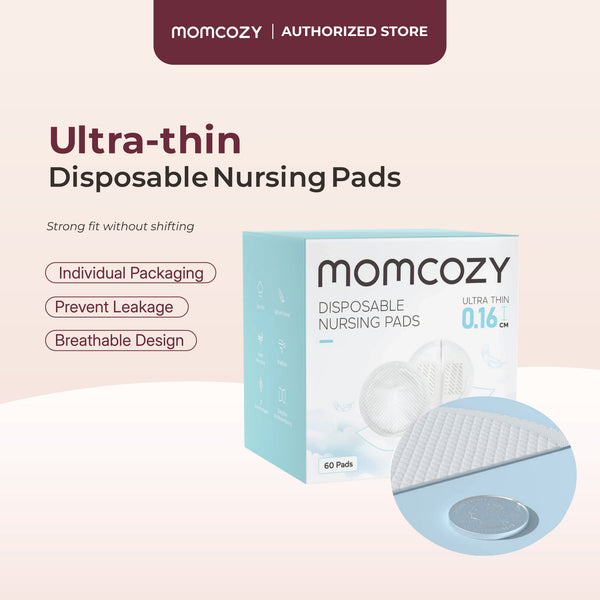 Momcozy Ultra-Thin Disposable Nursing Pads, 60s