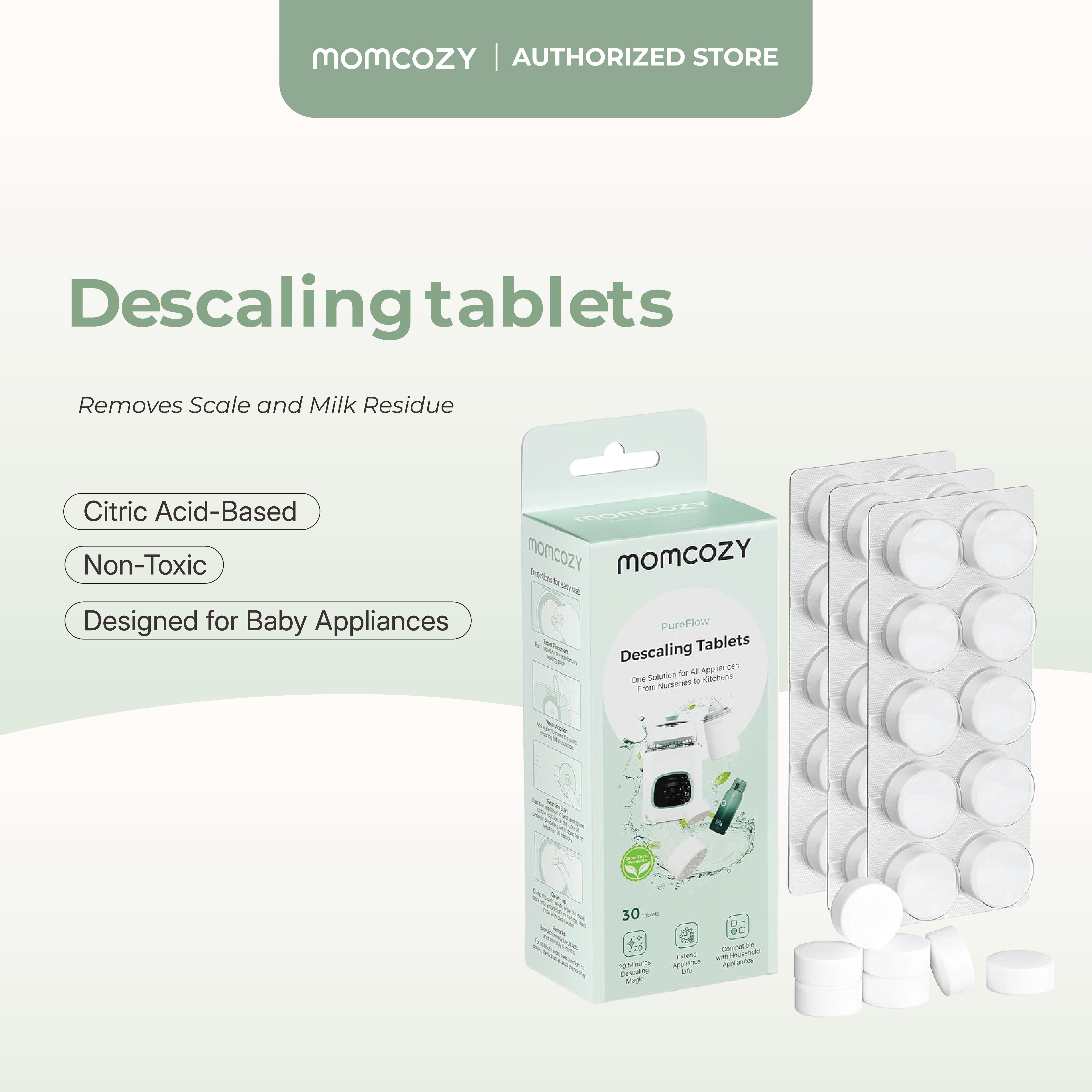 Momcozy Descaling Tablets (30 Pack)