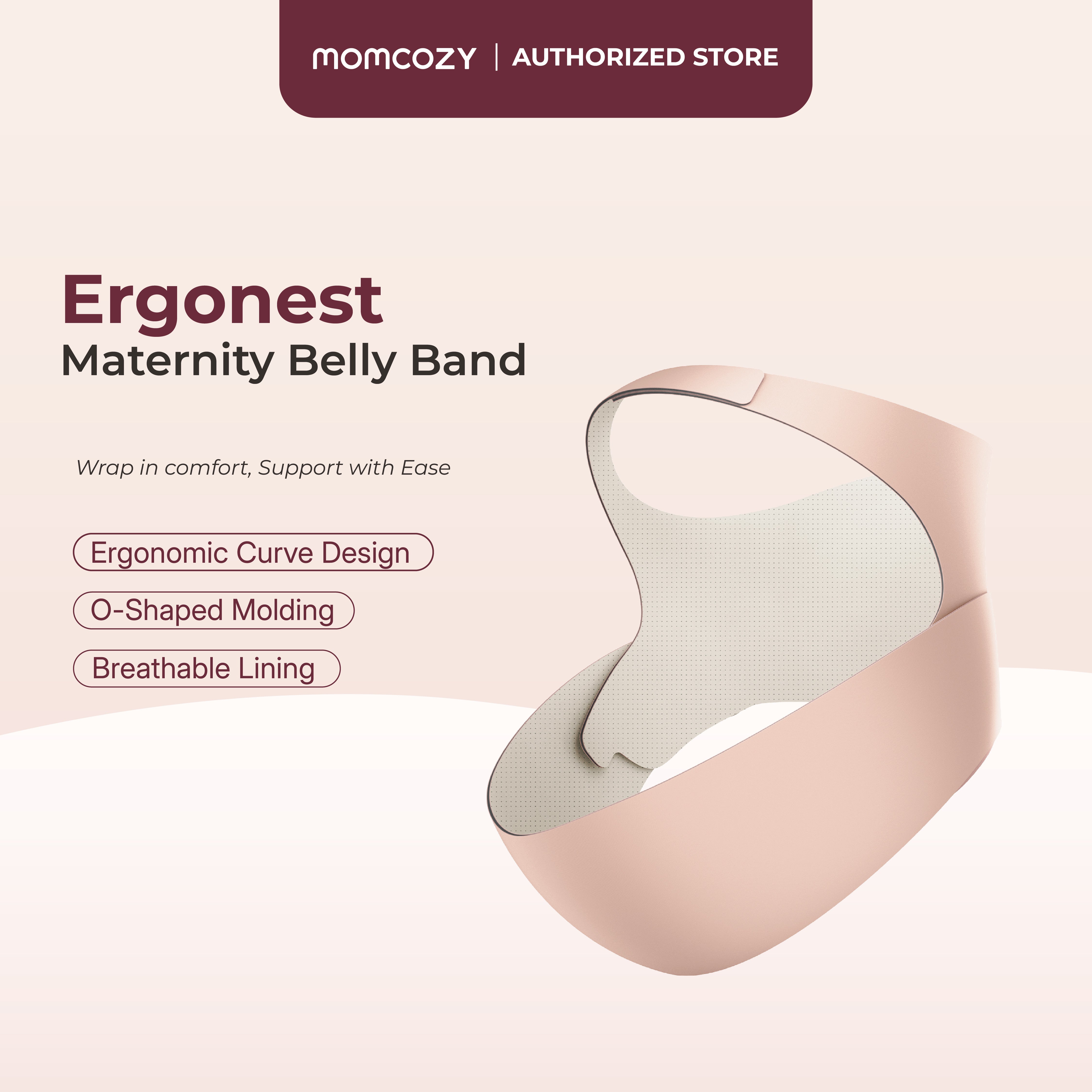 Momcozy Ergonest Maternity Belly Band (3D Support)