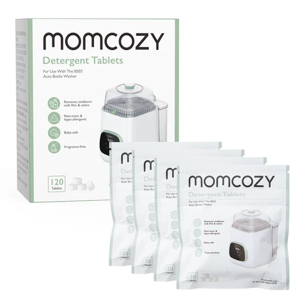 Momcozy Official Washing Block for Momcozy KleanPal Pro (120 Detergent Tablets)