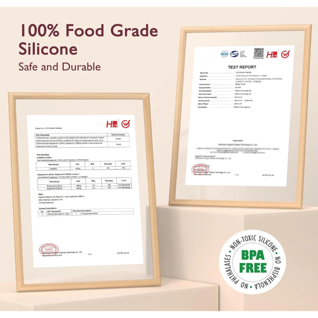 Momcozy Contact Nipple Shields with Travel Case (BPA Free)